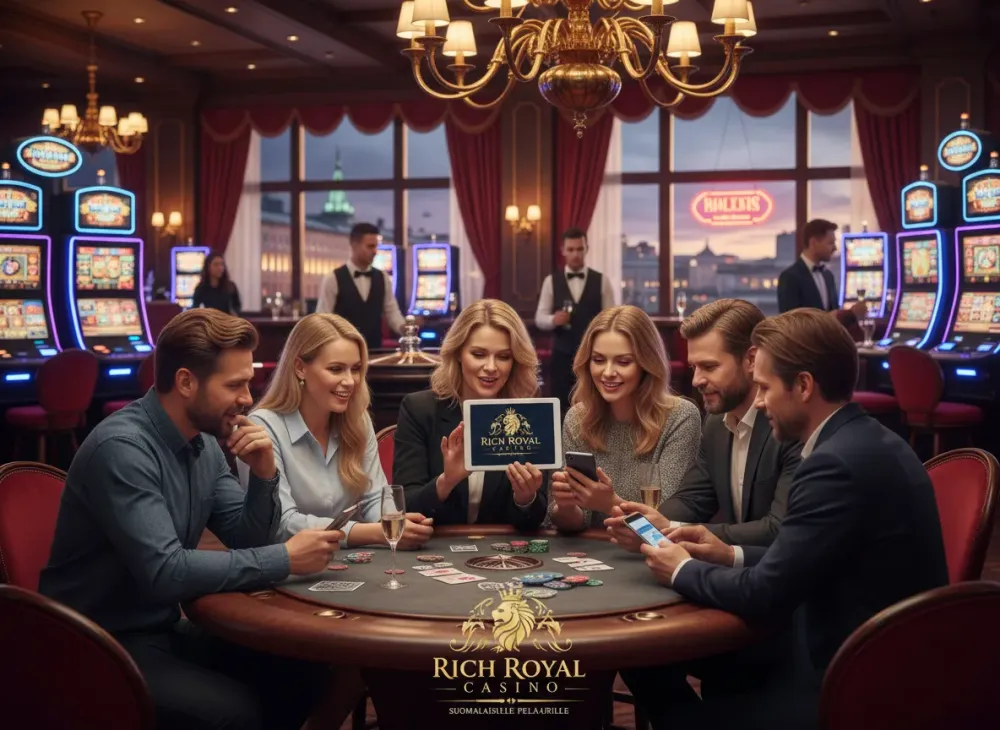 Rich royal casino app opas mobiilipelaamiseen