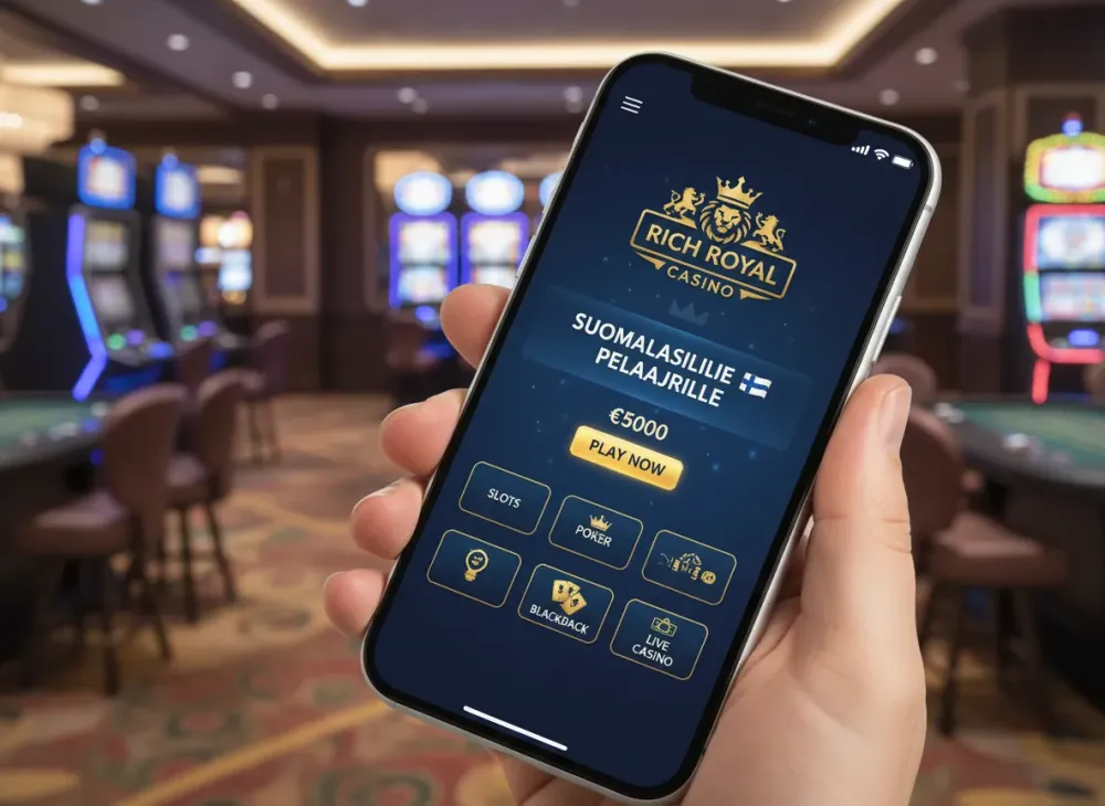 Rich royal casino app opas mobiilipelaamiseen