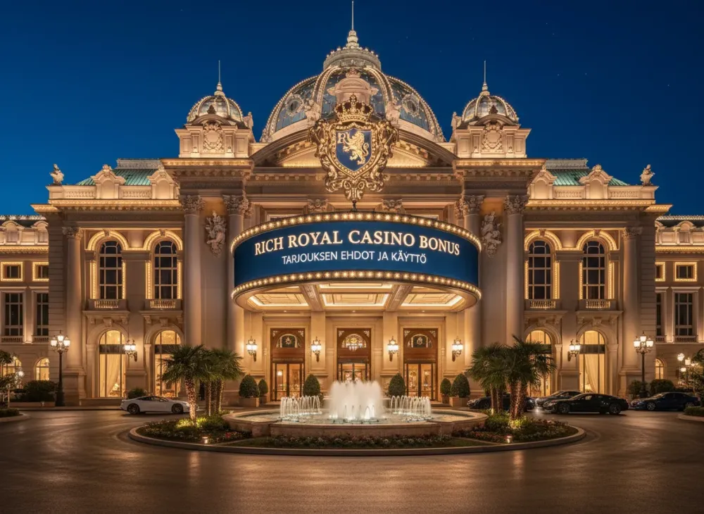 Rich royal casino bonus opas kasinon tarjoukseen