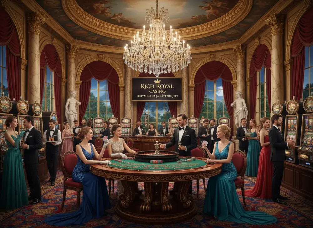 Rich royal casino opas pelaamiseen ja arviointi